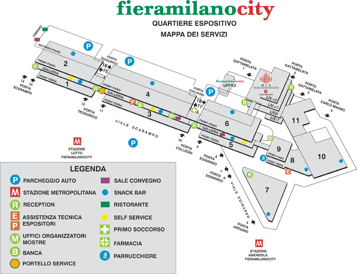 Parcheggi Catering Fiera BIT Borsa Internazionale del Turismo 2019 Fiera Bit 2019 Milano Morelli Catering